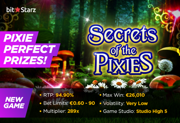 Pixie Slots Secrets of the Pixies slot reveals magical fortunes and features!