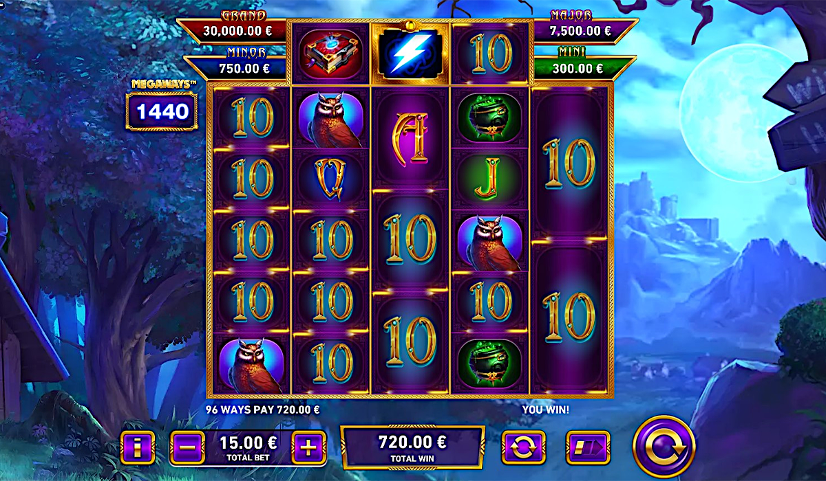 Blue Wizard Slot by Rare Stone - Play For Free & Real