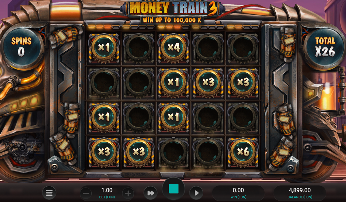 Wins are Pulling into the Station Again in Money Train 3 Slot