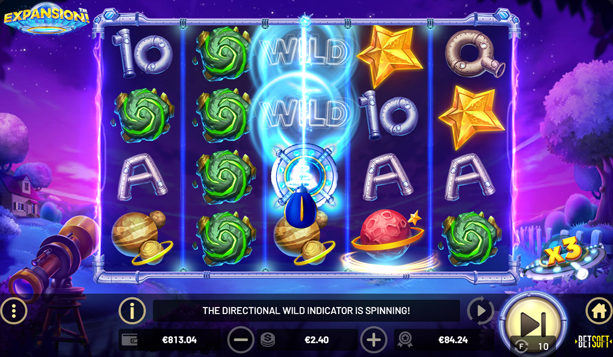 Beam Up Wins in Expansion! Slot