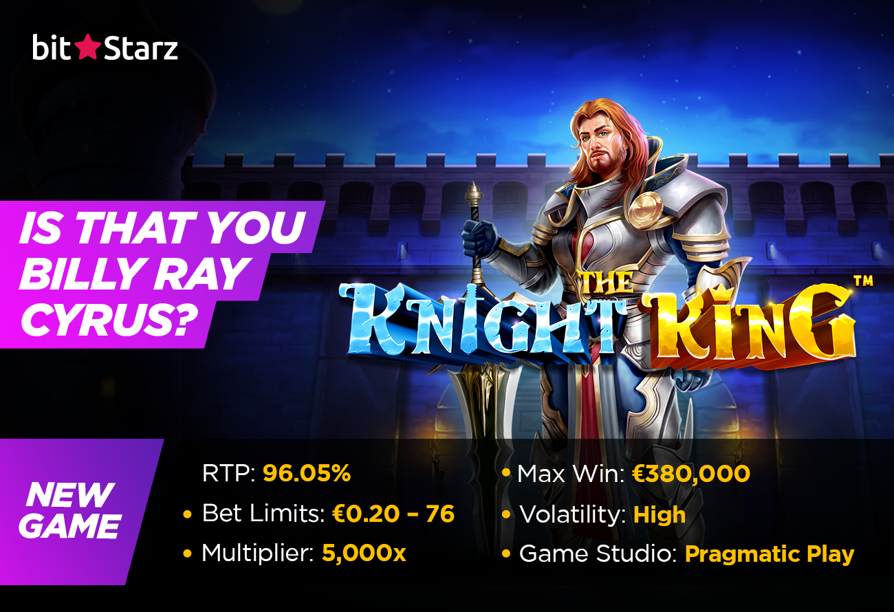 Rule the Knight King Slot for Wins of up to €380,000!
