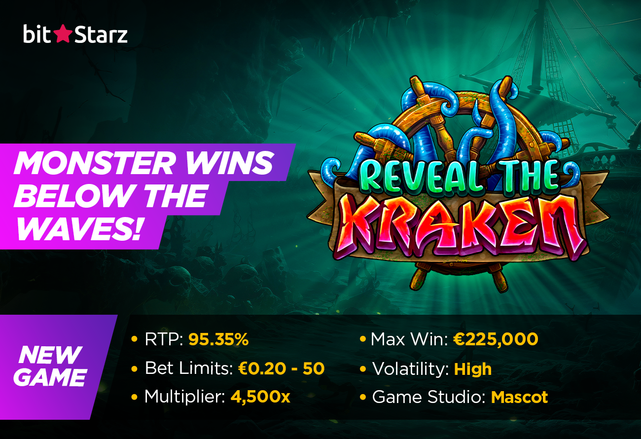 A Fear of What Lurks Below in Reveal The Kraken Slot