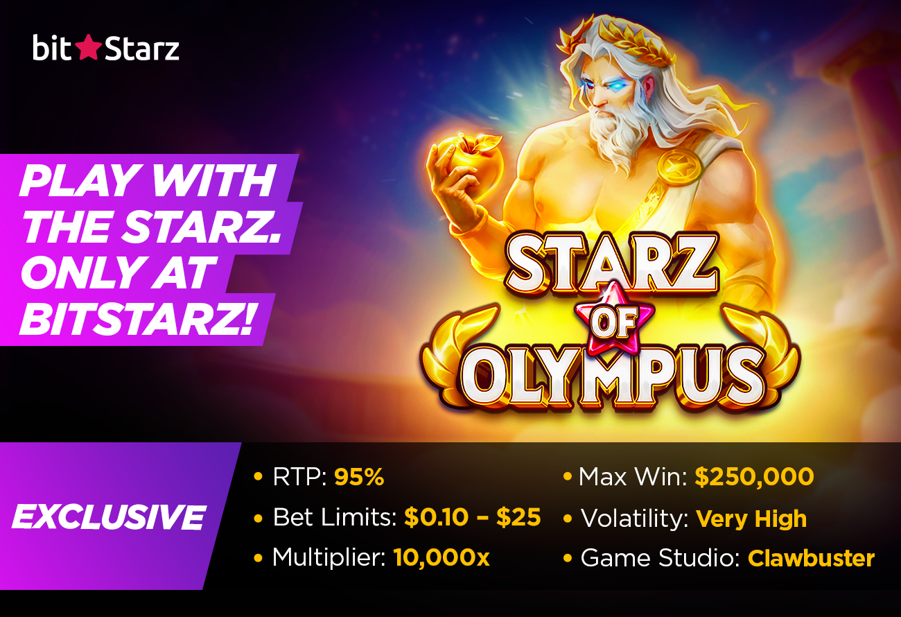 You, Zeus, and $250K: Starz of Olympus Slot is Yours to Rule!