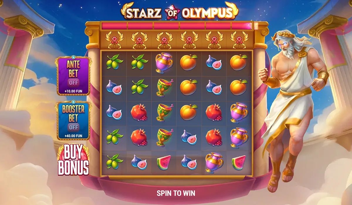 You, Zeus, and $250K: Starz of Olympus Slot is Yours to Rule!