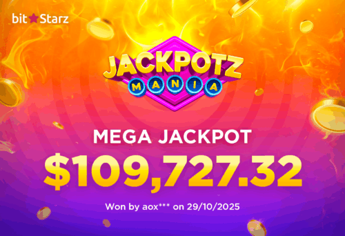 Player-Wins-$109K-on-BitStarz's-Jackpotz-Mania-Features!