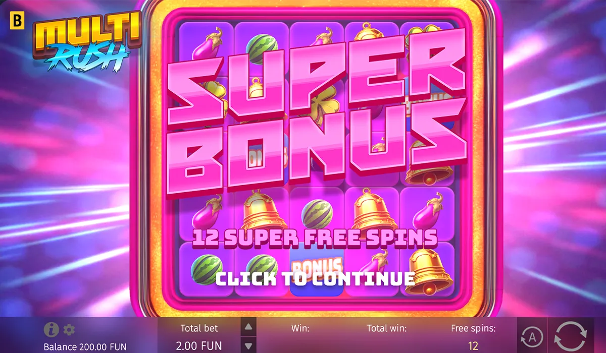 Multi Rush Slot: '80s Vibes Meet Modern Features